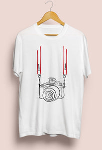 Canon Camera Graphic Printed T-Shirt