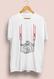 Canon Camera Graphic Printed T-Shirt