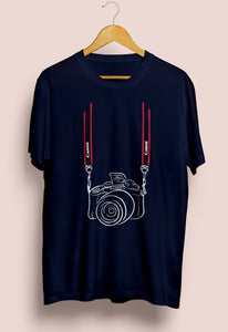 Canon Camera Graphic Printed T-Shirt