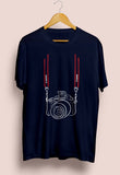 Canon Camera Graphic Printed T-Shirt