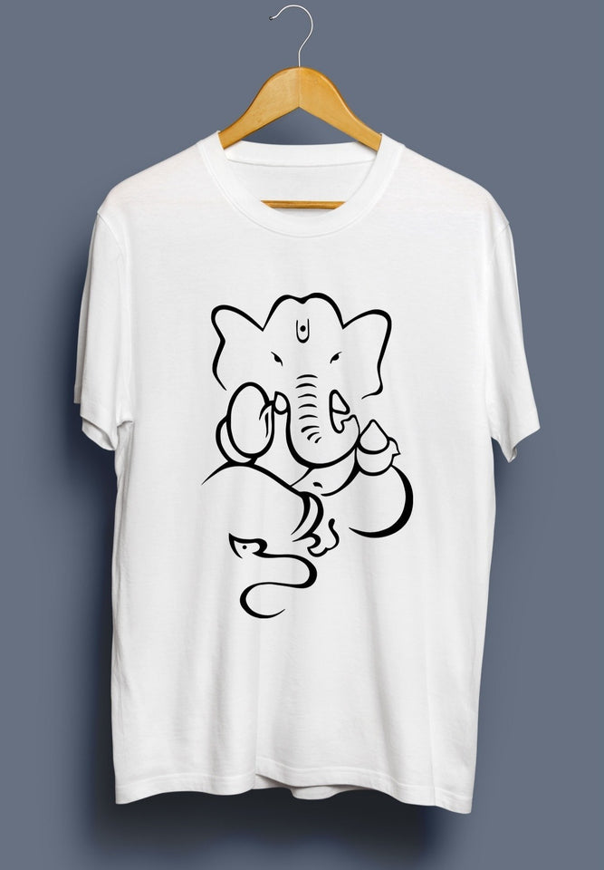 Round Neck Printed T-Shirt