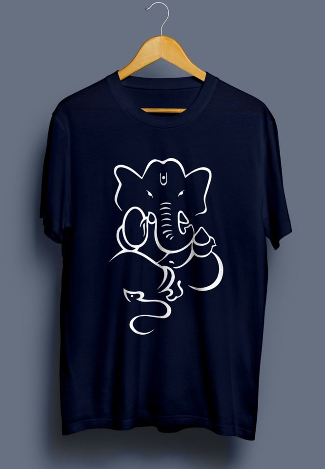 Round Neck Printed T-Shirt