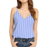 Fashion Women Sleeveless sling V-Neck Sleeveless summer fashion