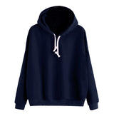 Autumn Sweatshirts Of Women Pink Long Sleeve Hoodie Pullovers Basic Hoodies