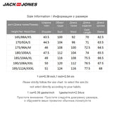 JACK & JONES Brand 2019 NEW younger casual 100% cotton turn-down