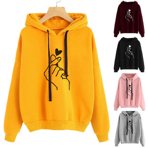 Sweatshirts 2019 Print Womens Long Sleeve Hoody  Jumper Pullover Top Blouse Women's