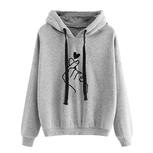 Sweatshirts 2019 Print Womens Long Sleeve Hoody  Jumper Pullover Top Blouse Women's
