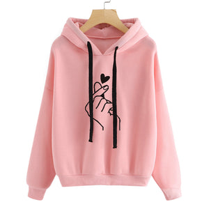 Sweatshirts 2019 Print Womens Long Sleeve Hoody  Jumper Pullover Top Blouse Women's
