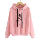 Sweatshirts 2019 Print Womens Long Sleeve Hoody  Jumper Pullover Top Blouse Women's