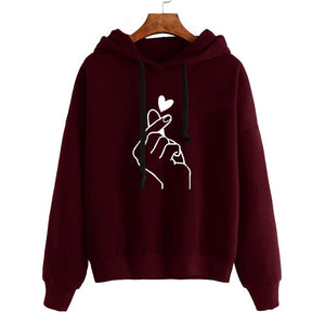Sweatshirts 2019 Print Womens Long Sleeve Hoody  Jumper Pullover Top Blouse Women's