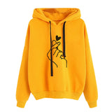 Sweatshirts 2019 Print Womens Long Sleeve Hoody  Jumper Pullover Top Blouse Women's