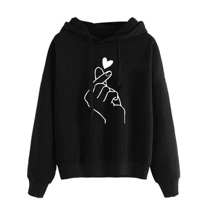 Sweatshirts 2019 Print Womens Long Sleeve Hoody  Jumper Pullover Top Blouse Women's