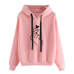 Sweatshirts 2019 Print Womens Long Sleeve Hoody  Jumper Pullover Top Blouse Women's