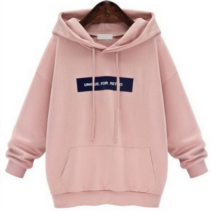 LITTHING Spring Women Sweatshirt Corduroy Long Sleeve Harajuku 's Pullovers Tops Hoodies