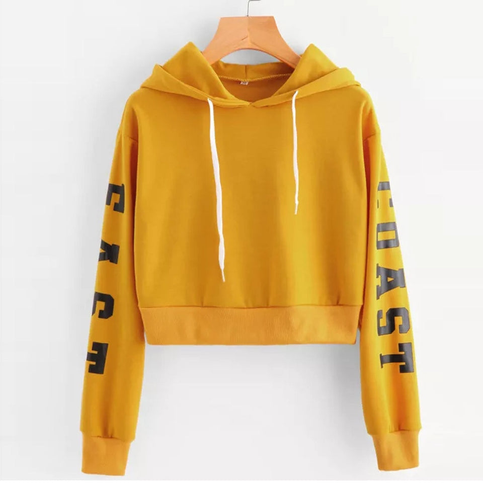 JAYCOSIN Hoodies&Sweatshirts Women Letters Long Sleeve Female Hoodie