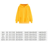 CHAMSGEND female sweatshirts Yellow Womens hoodies Long Sleeve Hoodie Sweatshirt