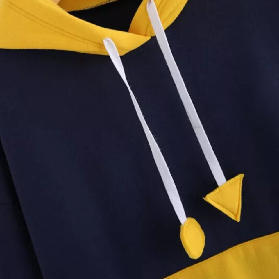 CHAMSGEND female sweatshirts Yellow Womens hoodies Long Sleeve Hoodie Sweatshirt