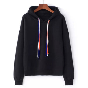 CHAMSGEND female sweatshirts Yellow Womens hoodies Long Sleeve Hoodie Sweatshirt