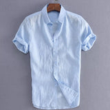 New Style Men's Short Sleeve Shirts Dress Shirt Summer Cool Loose