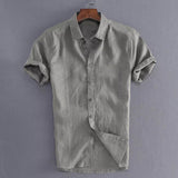 New Style Men's Short Sleeve Shirts Dress Shirt Summer Cool Loose