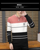 Long-sleeved T-shirt men's spring new shirt thin T-shirt