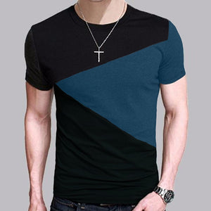 Mens T Shirt Slim Fit Crew Neck T-shirt Men Short Sleeve Shirt Casual tshirt