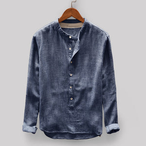 Winter Button Casual Linen