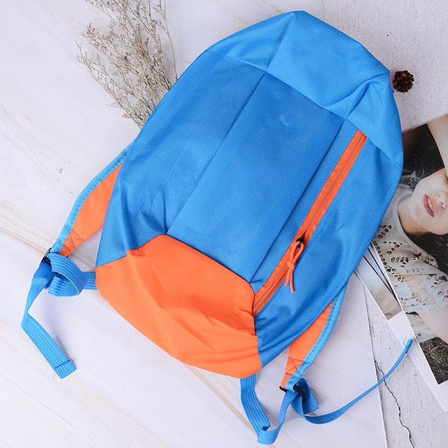 New 1Pc Unisex Sports Backpack Satchel bag Withe Soft Handle Lightweight Nylon Backpacks