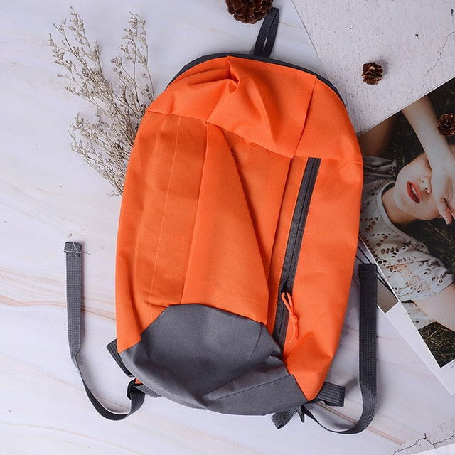 New 1Pc Unisex Sports Backpack Satchel bag Withe Soft Handle Lightweight Nylon Backpacks