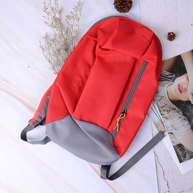 New 1Pc Unisex Sports Backpack Satchel bag Withe Soft Handle Lightweight Nylon Backpacks