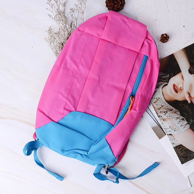 New 1Pc Unisex Sports Backpack Satchel bag Withe Soft Handle Lightweight Nylon Backpacks