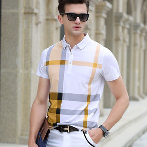 summer polo t shirt men brand clothing cotton short