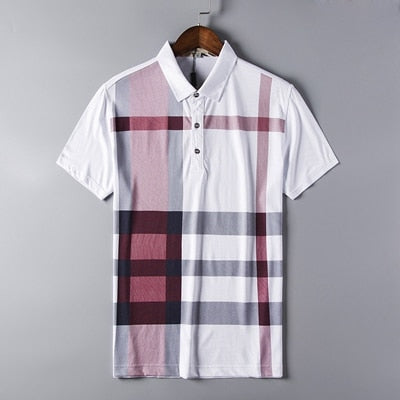 summer polo t shirt men brand clothing cotton short